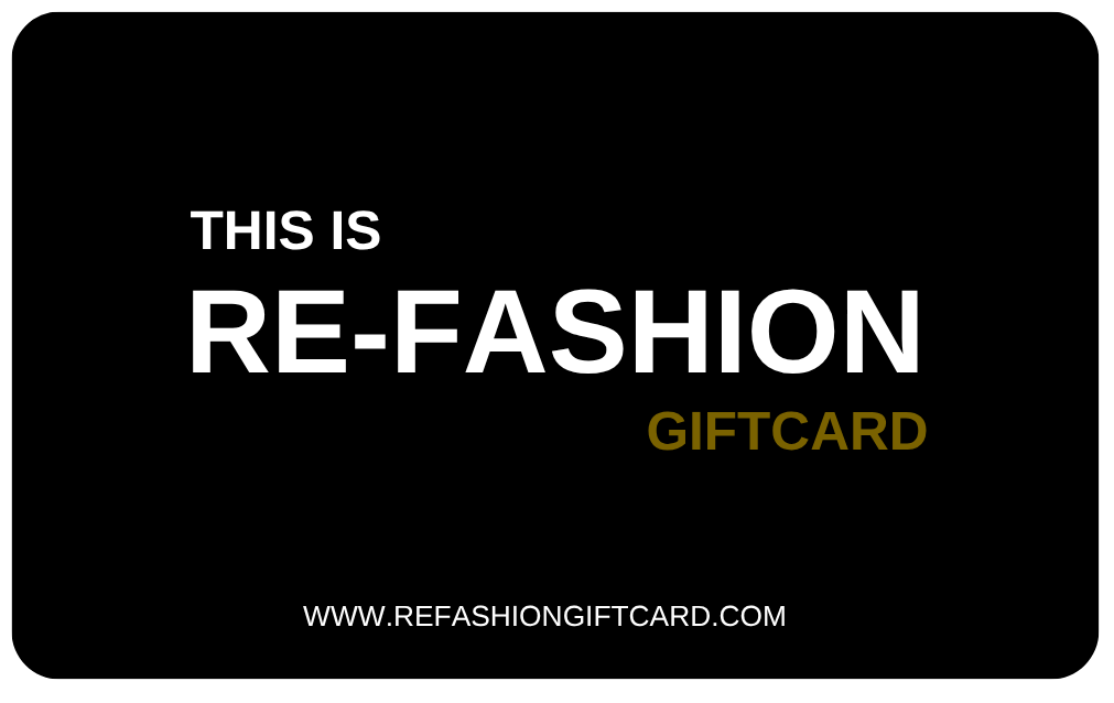 RE-FASHION Giftcard