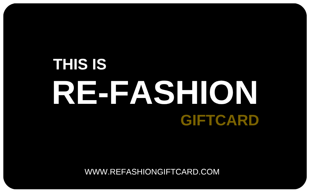 RE-FASHION Giftcard